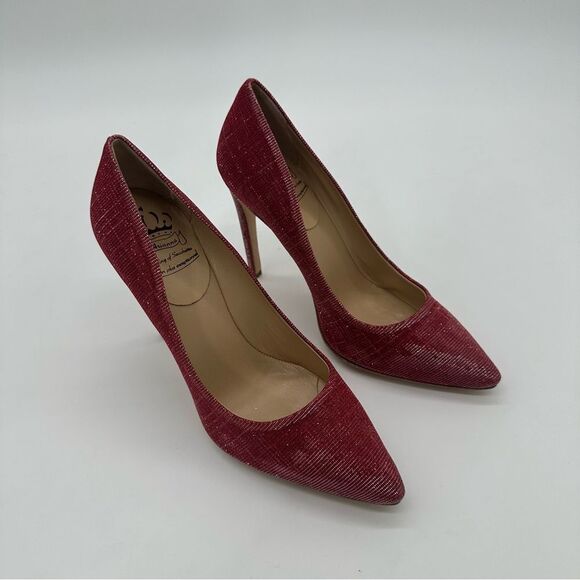 NEW Red Sparkly Heels - Picture 1 of 10